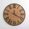 Boone Wood Plank Wall Clock