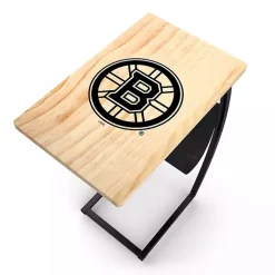 Boston Bruins Wood C-Table
