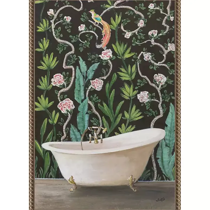 Botanical Bath II Canvas Art Print