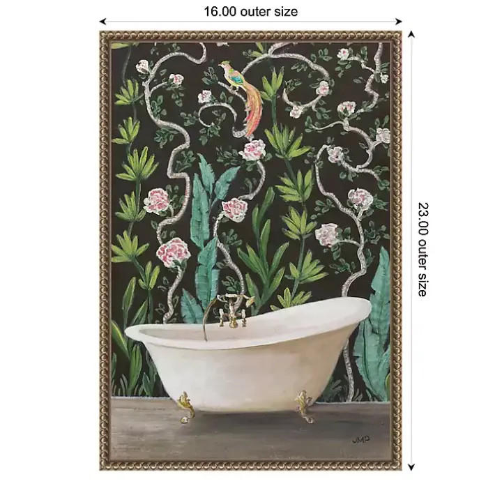 Botanical Bath II Canvas Art Print