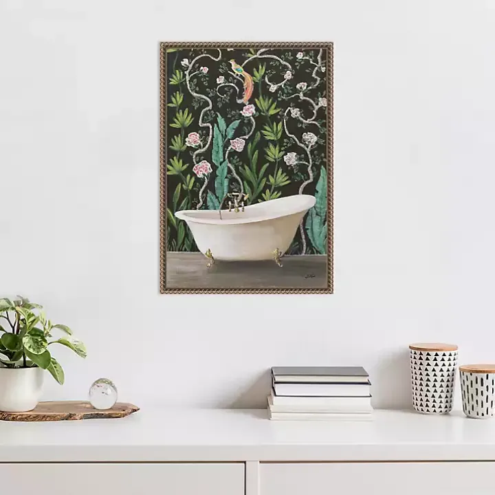 Botanical Bath II Canvas Art Print