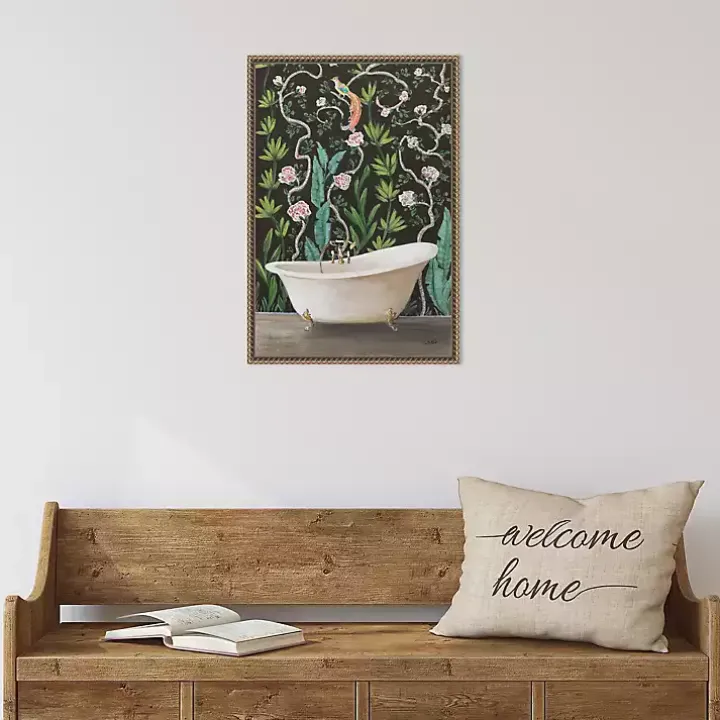 Botanical Bath II Canvas Art Print