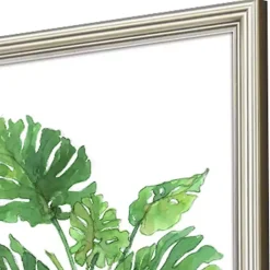 Botanical Blues Framed Art Prints, Set of 4