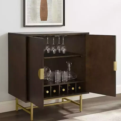 Brielle Golden Circle Wine Cabinet