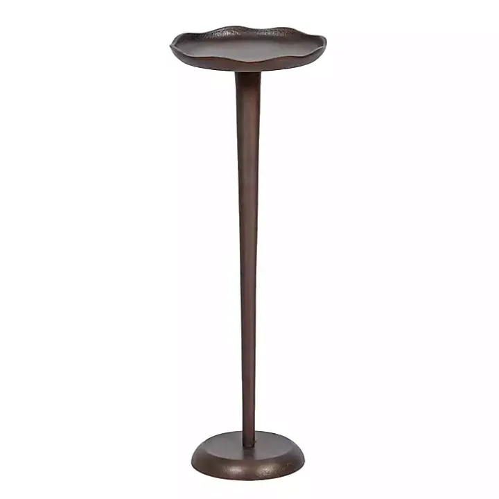 Bronze Metal Alicia Accent Table