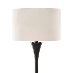 Bronze Metal Hourglass Floor Lamp