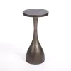 Bronze Metal Tapered Cocktail Table