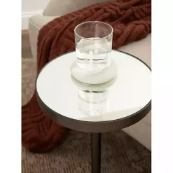 Bronze Mirror Tabletop Round Cocktail Table