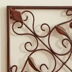 Bronze Scrollwork 4-pc. Panel Wall Art