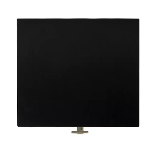 Brown and Black 2-Drawer Nightstand