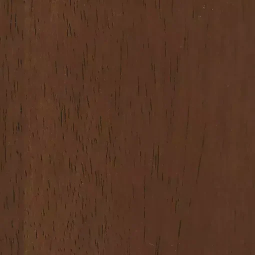 Brown Boucle Brown Faux Leather Bench