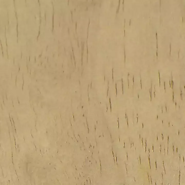 Brown Boucle Upholstered Wood Leg Bench