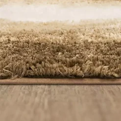 Brown Ombre Border Bath Mat, 2x4