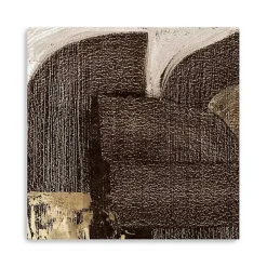 Brown to Gold Canvas Art Print, 40x40 in.