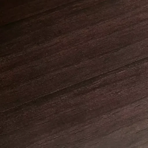 Brown Wood and Gold Martha Stewart Cabinet