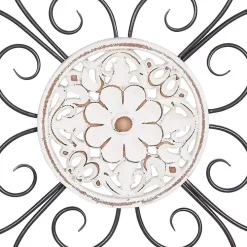 Brown Wood and Metal Farmhouse Wall Plaque