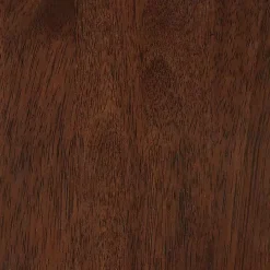 Brown Wood Double X Sides Coffee Table