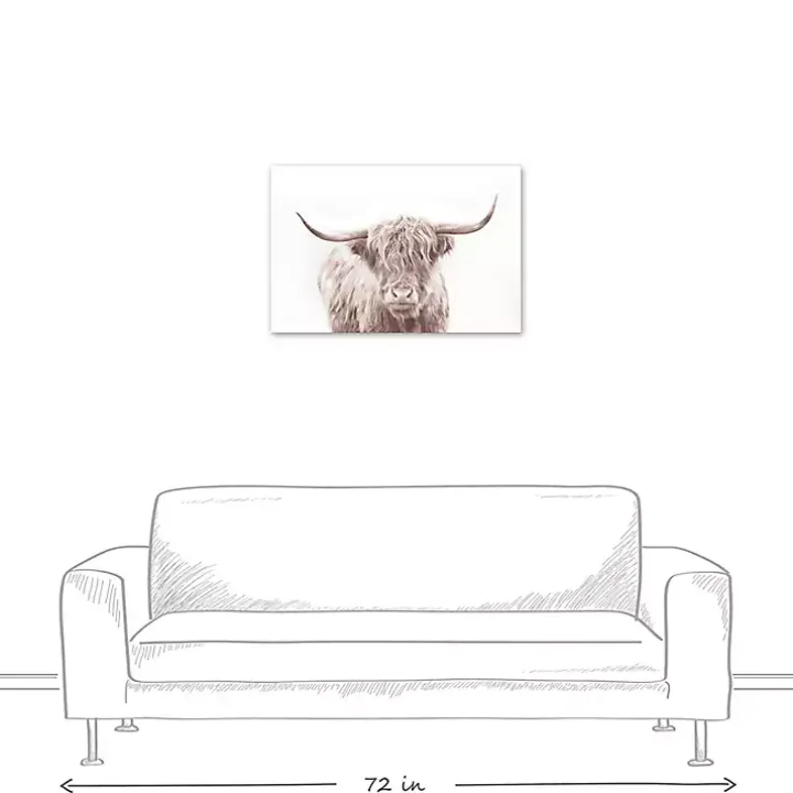 Bullie Boy Sepia Canvas Art Print
