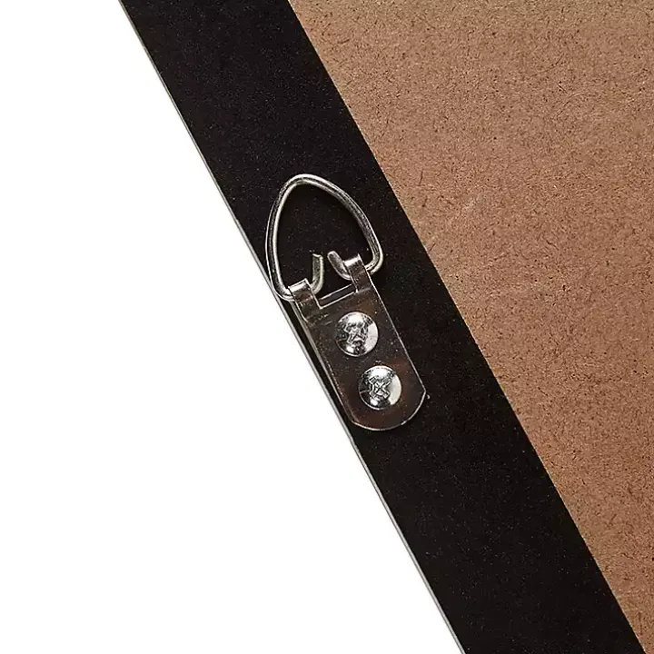 Capiz Shells Emblem Framed Wall Plaques, Set of 2