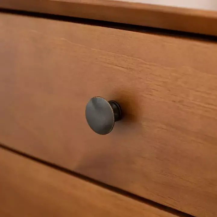 Caramel Mid-Century Nightstand