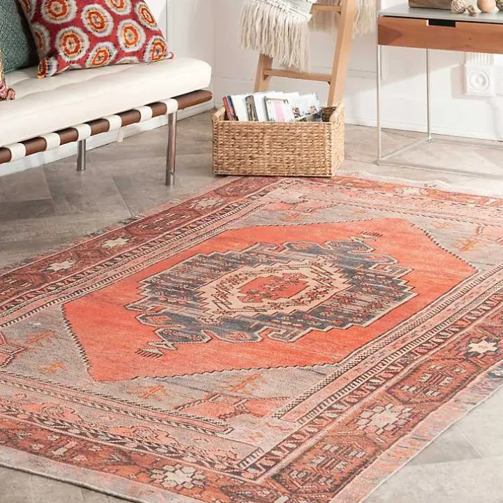 Carla Flatweave Area Rug, 5x7