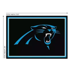 Carolina Panthers Area Rug, 3x4