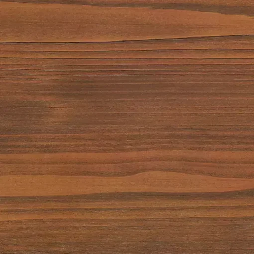 Cedar Wood and Black Metal Dining Table