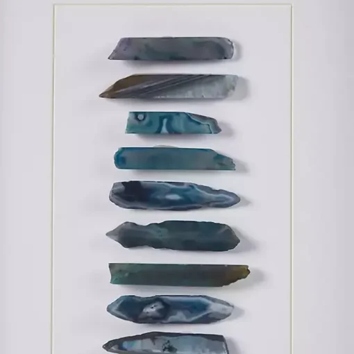 Cerulean Agate Martha Stewart Shadowbox Plaque