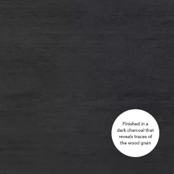 Charcoal Wood Upholstered 5-pc. Dining Set