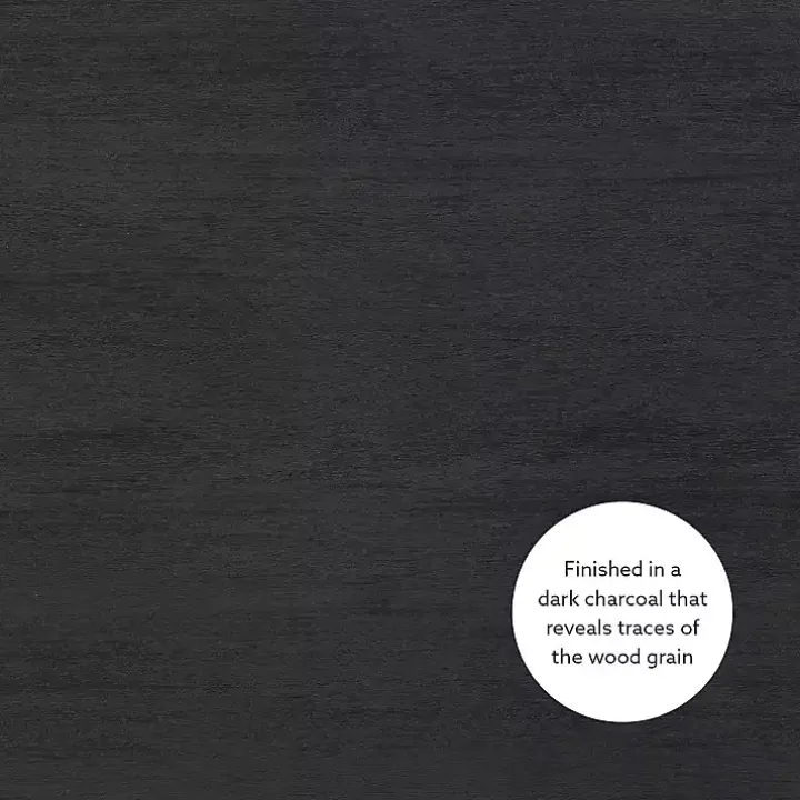 Charcoal Wood Upholstered 5-pc. Dining Set