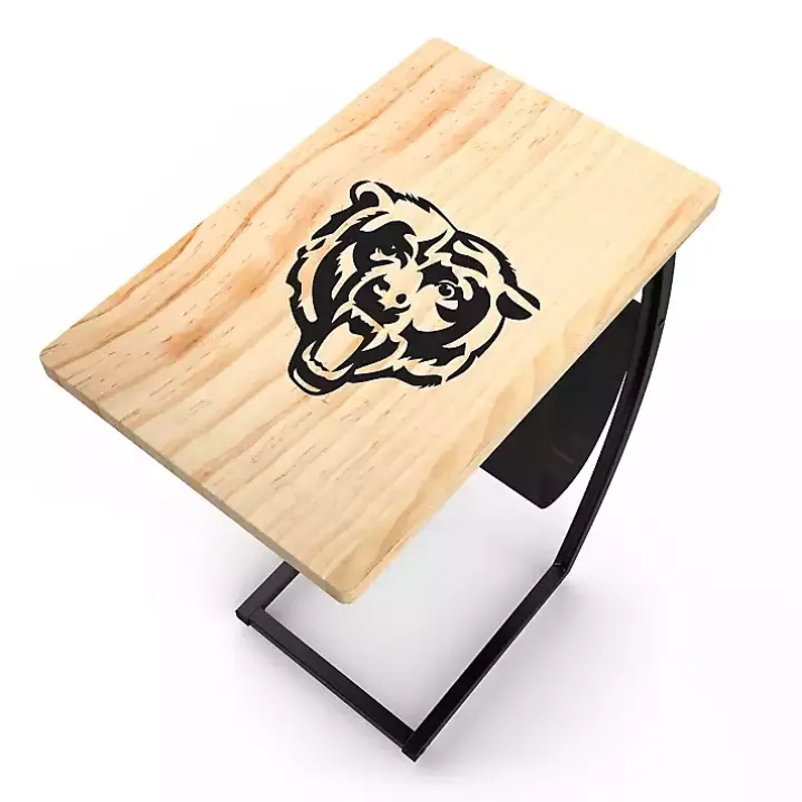 Chicago Bears Wood C-Table
