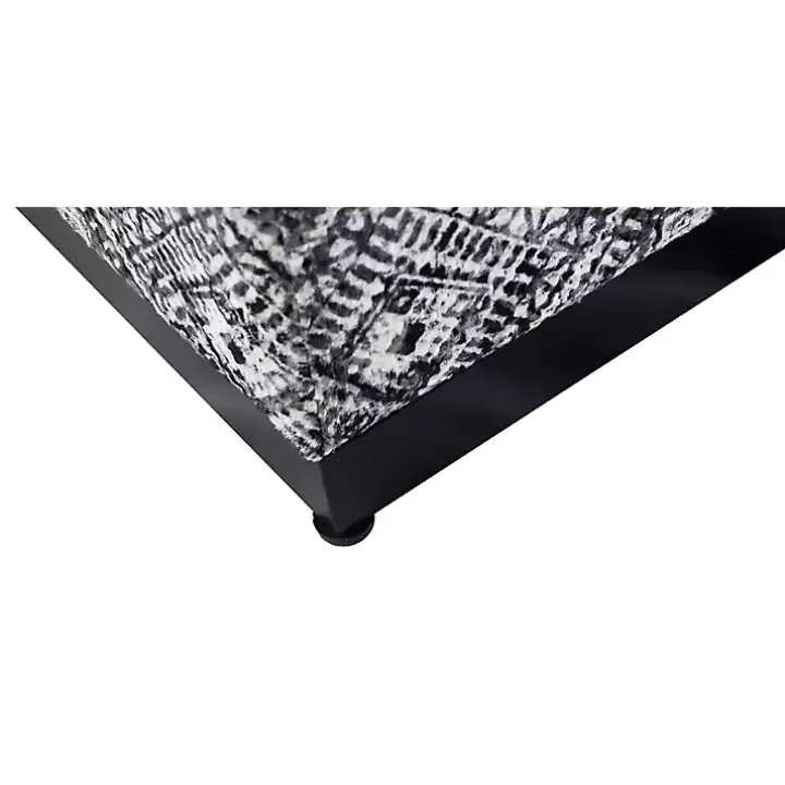 Chinle Velvet Cube Ottoman