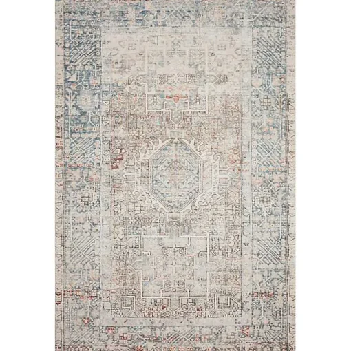 Chris Loves Julia x Loloi Jules Natural Rug, 5x7