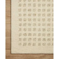 Chris Loves Julia x Loloi Ivory Polly Rug, 7x9