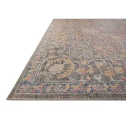Chris Loves Julia x Loloi Rosemarie Gray Rug, 5x7