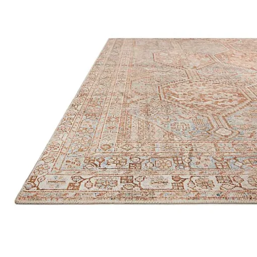 Chris Loves Julia x Loloi Jules Orange Rug, 5x7