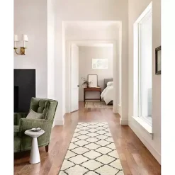 Chris Loves Julia x Loloi Alice Cream Rug, 5x7