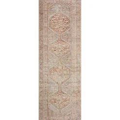 Chris Loves Julia x Loloi Jules Orange Rug, 5x7