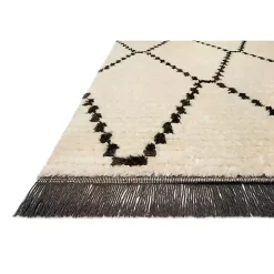 Chris Loves Julia x Loloi Alice Cream Rug, 5x7