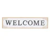 Classic Wooden Welcome Wall Plaque