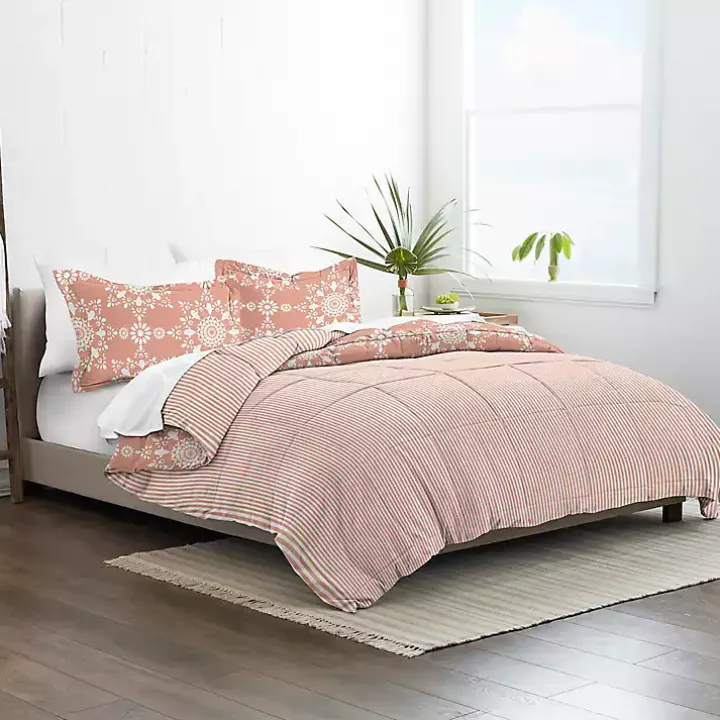 Clay Daisy Medallion King 3-pc. Comforter Set