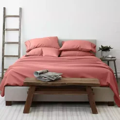 Clay Solid 6-pc. Queen Sheet Set