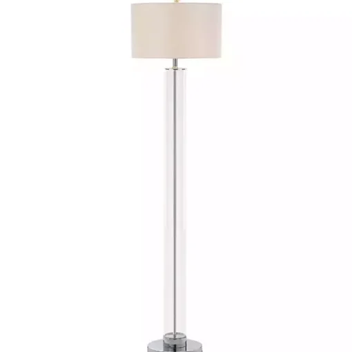 Clear Glass Demi Floor Lamp