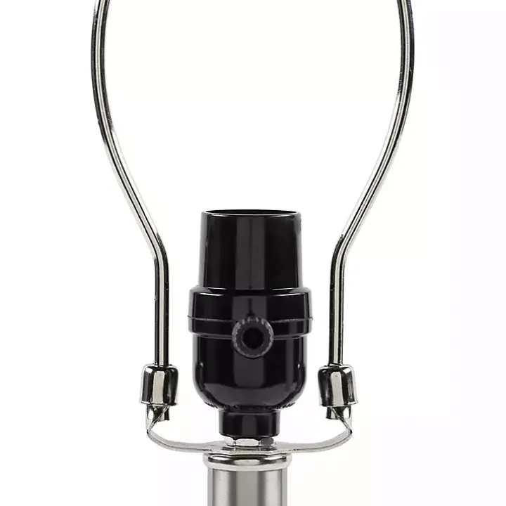 Clear Glass Hobnail Table Lamp