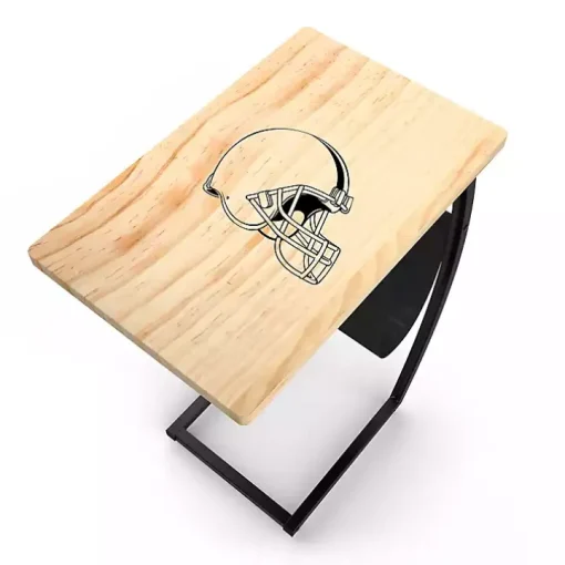 Cleveland Browns Wood C-Table