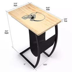 Cleveland Browns Wood C-Table