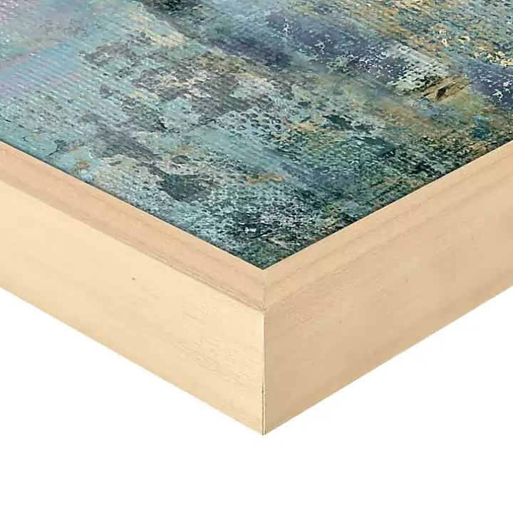 Coastal Marsh Framed Canvas Art Print