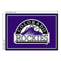 Colorado Rockies Spirit Rug, 3x4