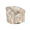 Colorful Ocean Bonnie Swivel Accent Chair