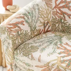 Colorful Ocean Bonnie Swivel Accent Chair